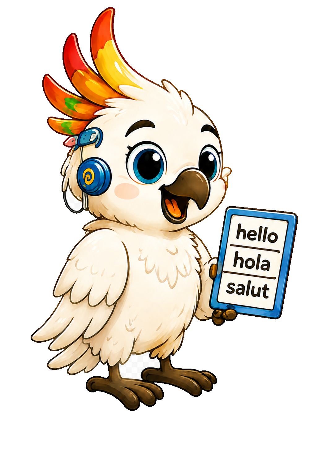 Official character artwork of Coco Cockatoo