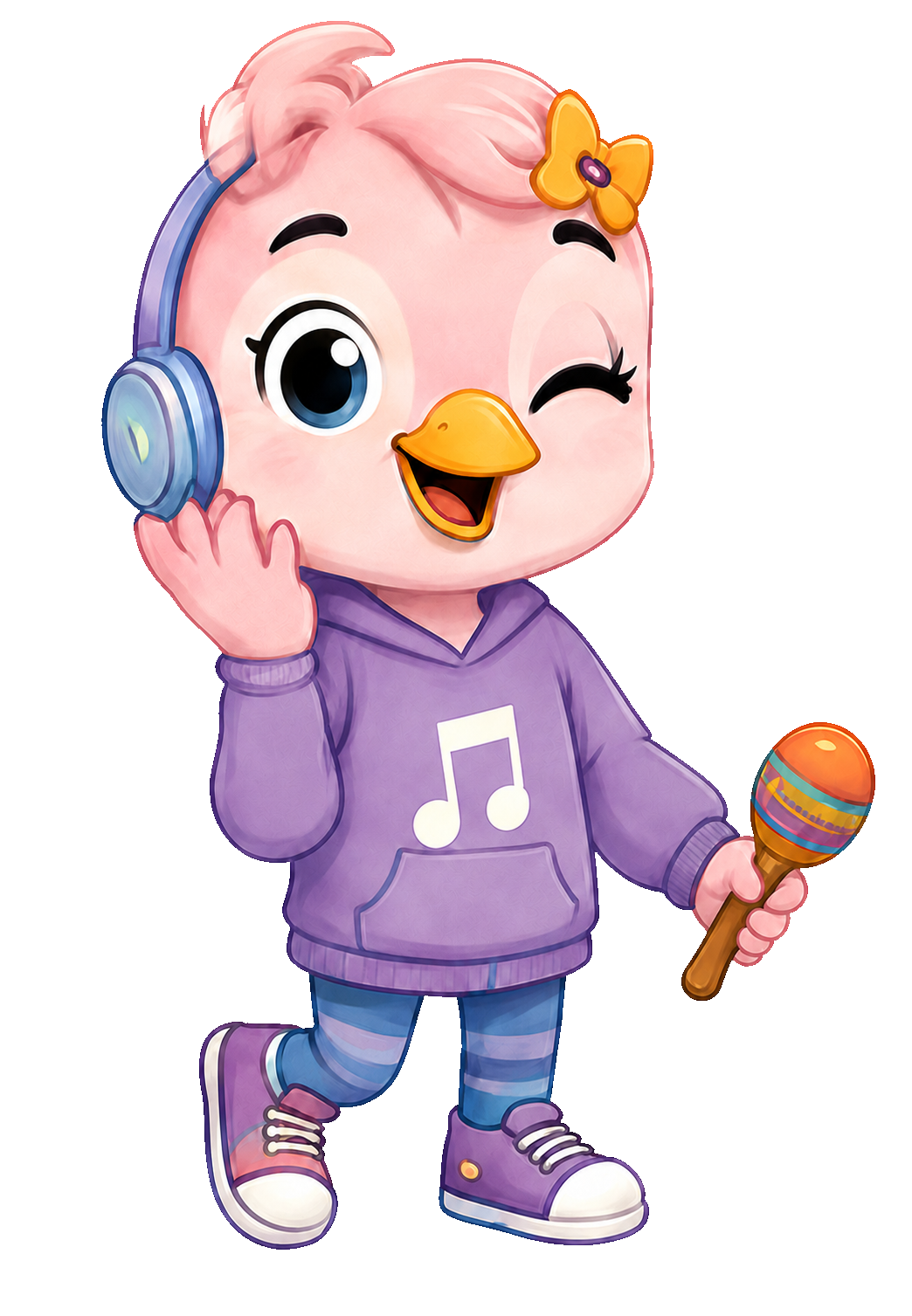 Official character artwork of Melody Songbird