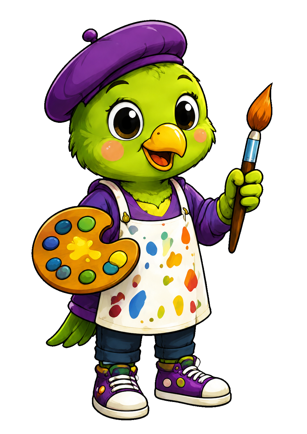 Official character artwork of Piper Parakeet